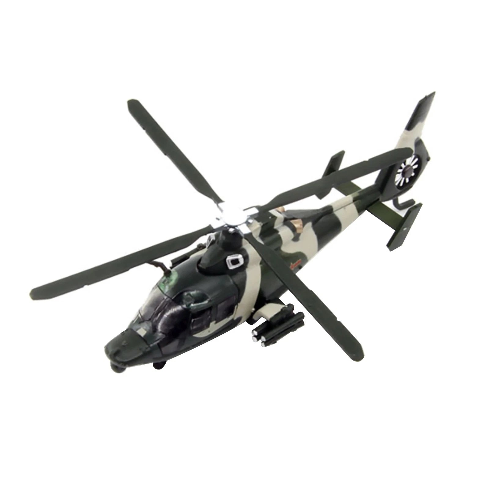 1:100 Chinese Air Force Helicopter Wz-9 Fighter Z-9g Model Military