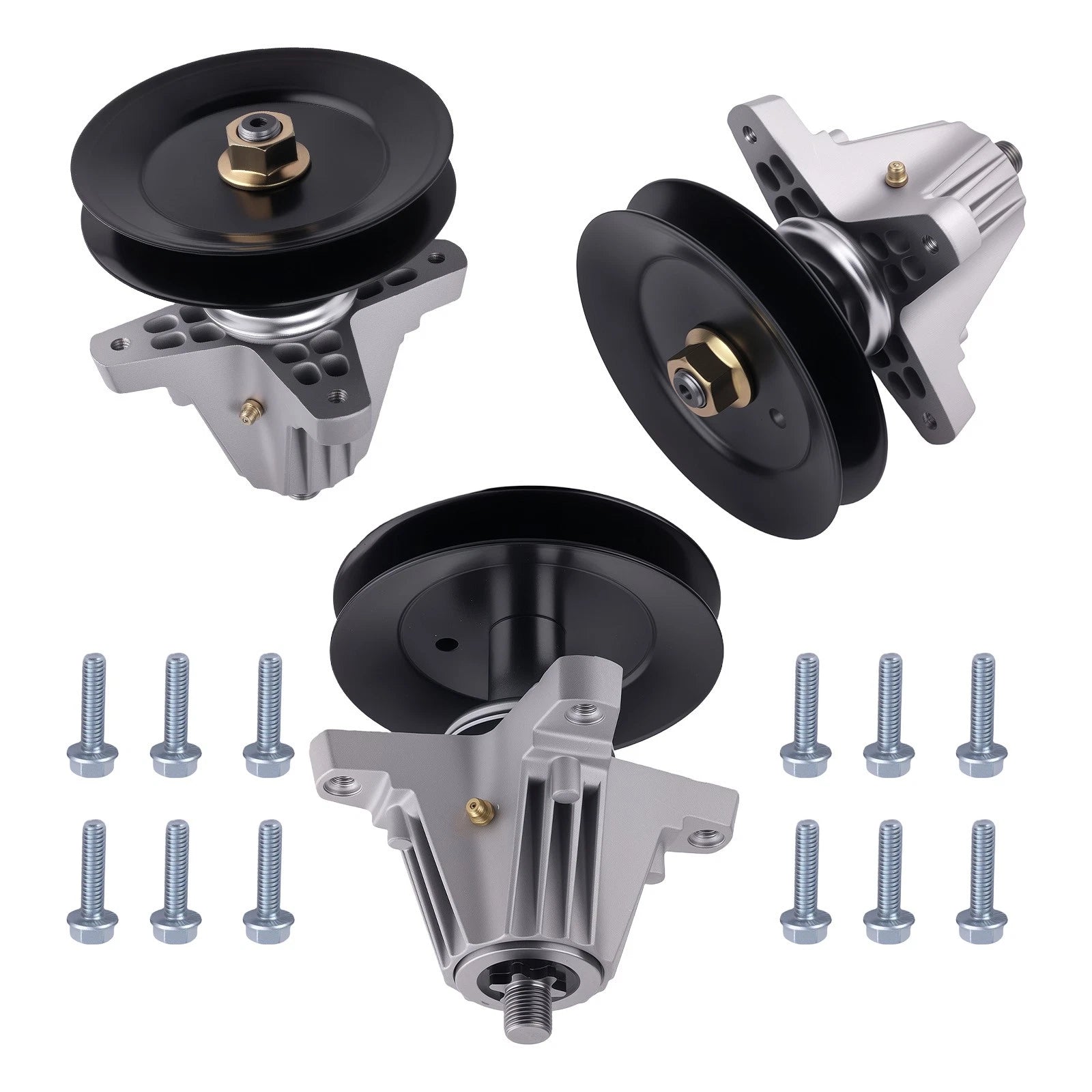 3 Pack Spindle Assembly For Mtd For Cub Cadet 54" Deck
