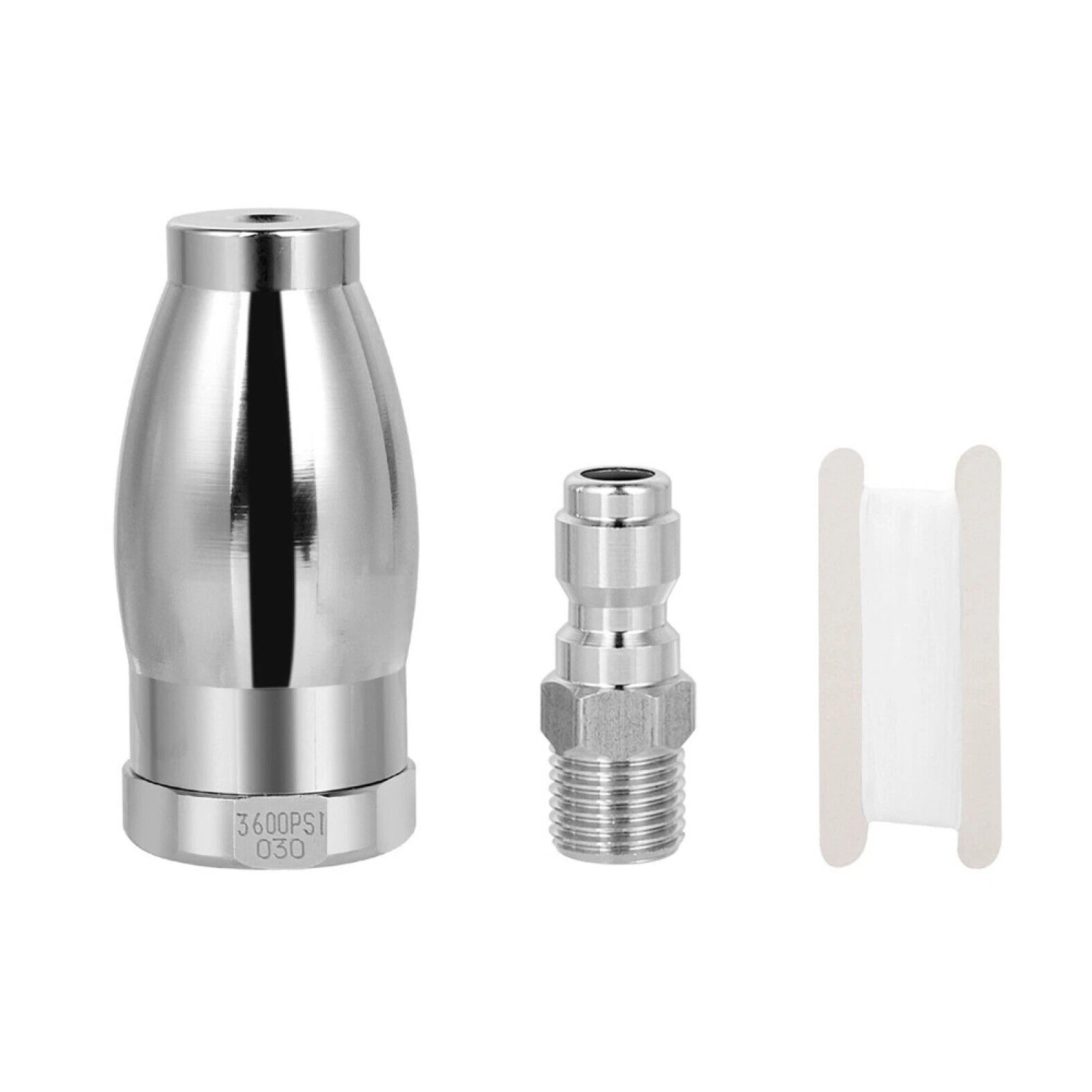 High Pressure Washer 3600PSI Rotating Turbo Nozzle Spray Tip 3.0GPM