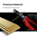 1 Box Brass Bars Model Piling Broken Parts Fixing Toughness Moderate
