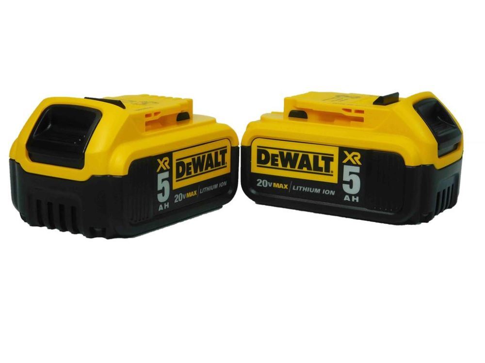 DeWalt XR 5.0Ah Li-Ion Battery DCB205 X 2