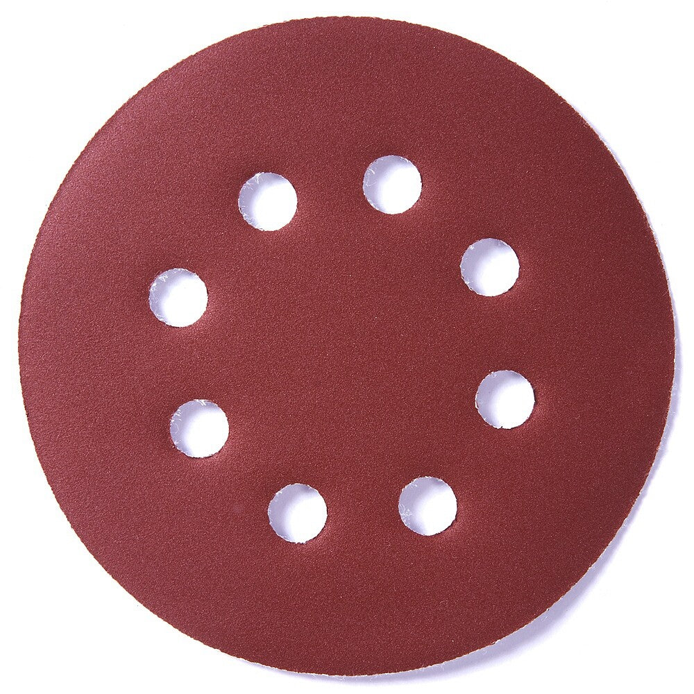 50x 5inch Sanding Discs 400 Grit Hook Loop 8-Hole Sandpaper Orbital