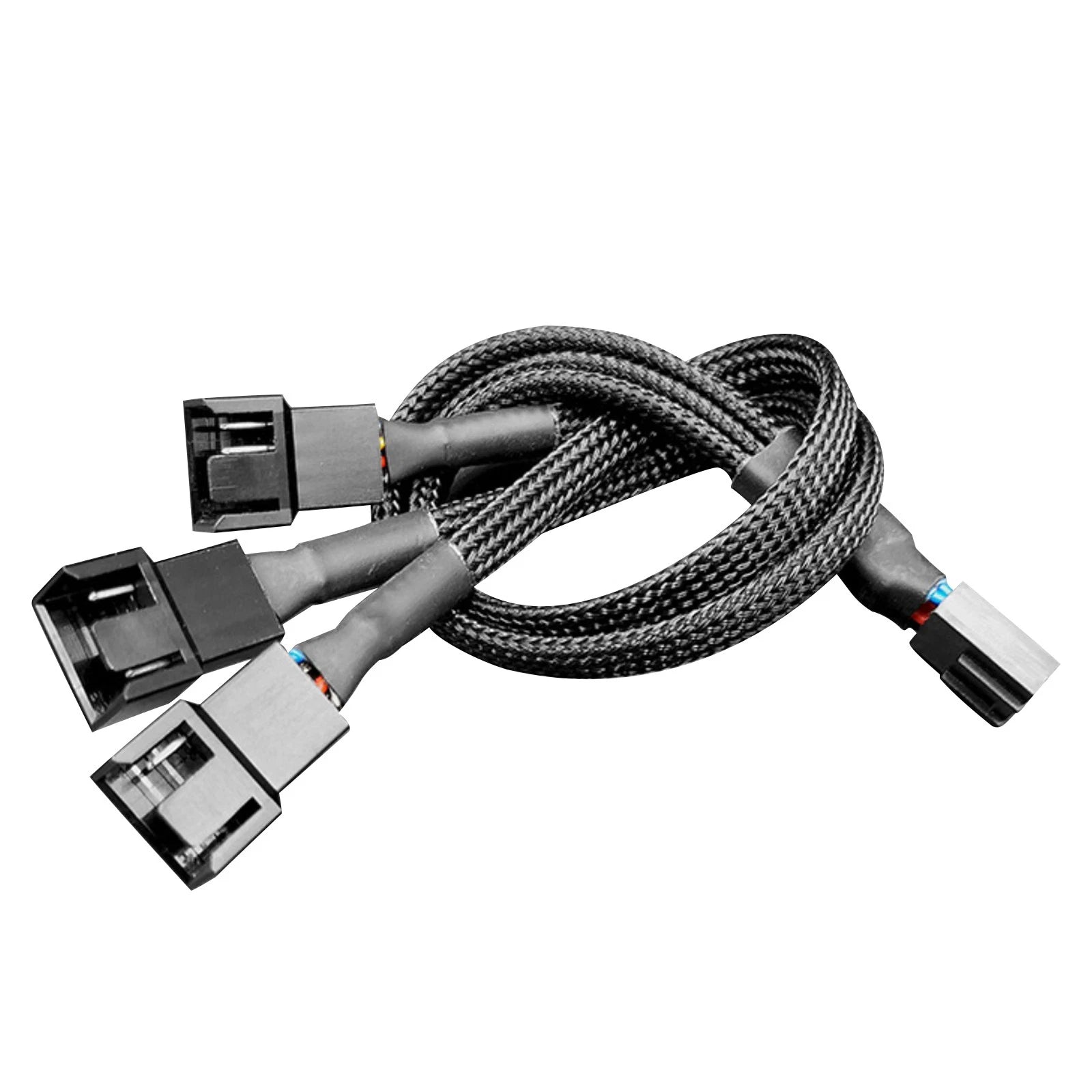 4 Pin 1 To 3 Way Cooling Fan Water Cooler Pwm Splitter Adapter Power