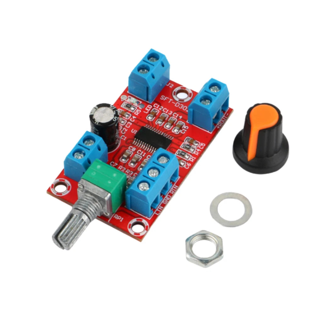 12V Audio Board Digital Enlarge Board Dc 7.5V-24V Input 2x30w Output