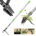 WORKPRO Heavy Duty Stand Up Weed Puller Tool 33"-46" Handle Weed