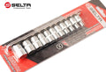 Selta Taiwan 1/4" Dr. 6pt Regular Socket Set: