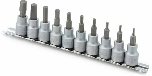 Titan 3/8" Drive Hex Bit Socket Set by Titan