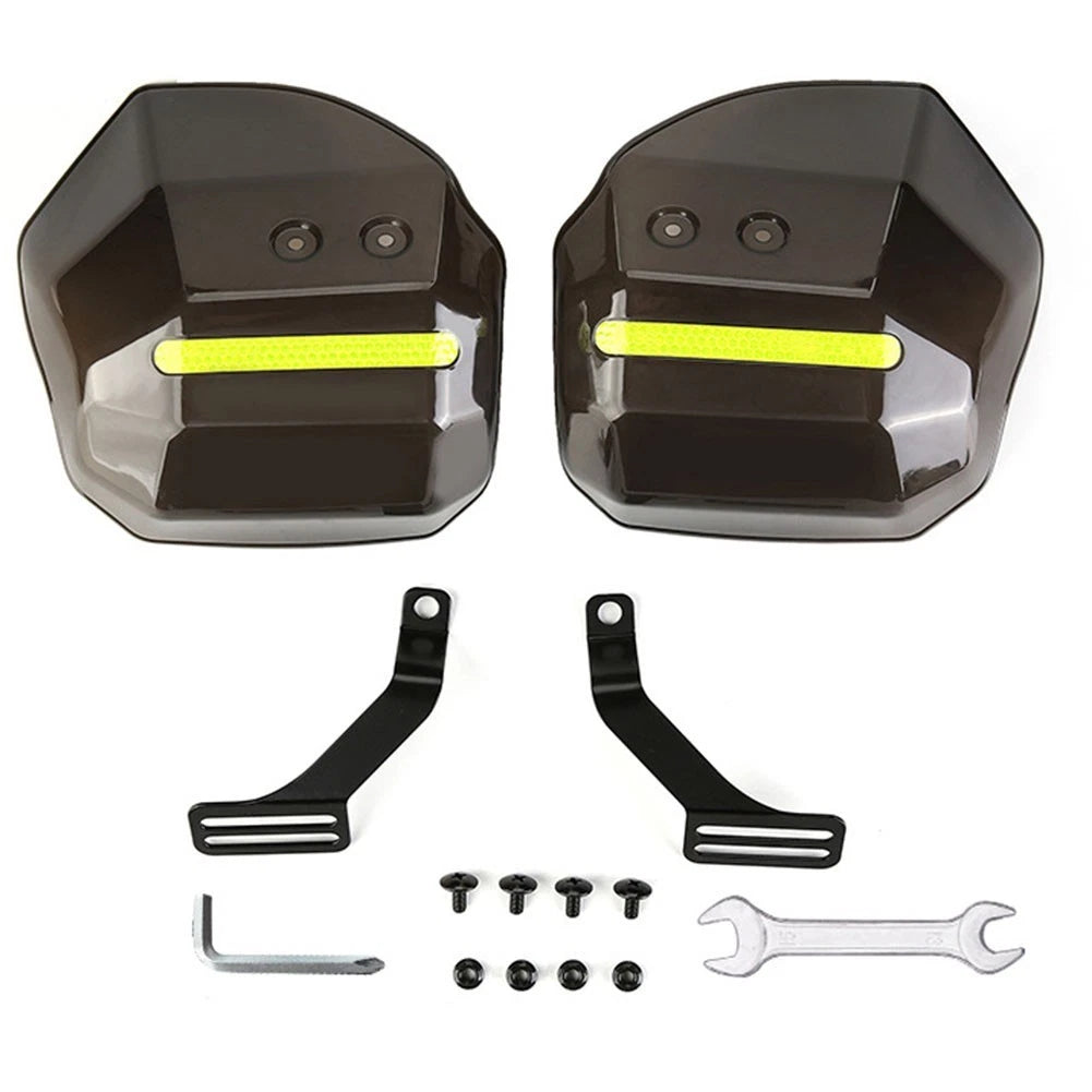 Wind And Rain Protection Handguards Motorcycle Handlebar Windshield