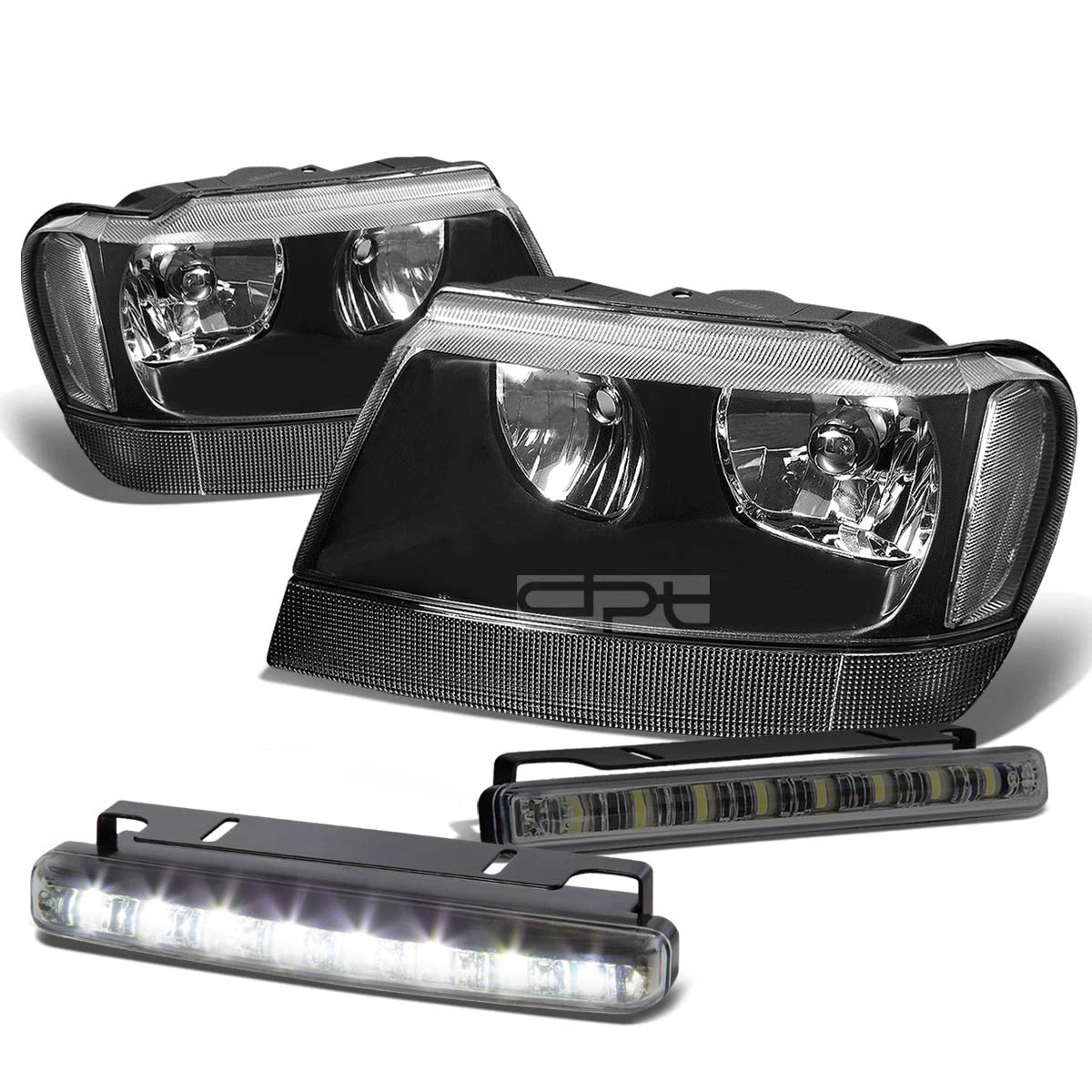 Black Housing Head+signal+sm<wbr/>oke Led Fog Light | Built Supply Co