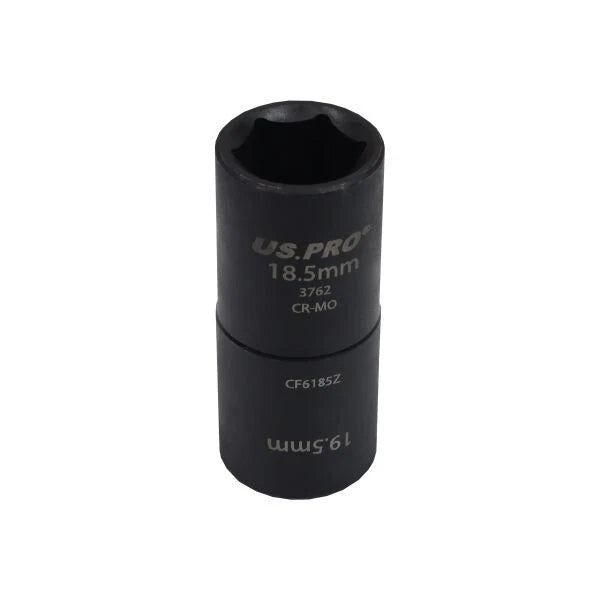 Us Pro Tools 18.5 X 19.5mm Wheel Nut Flip Socket 1/2" Drive Swollen