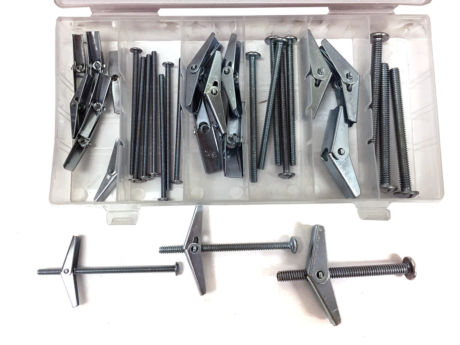 18pc Wing Toggle Bolt Assortment for Drywall by Unbranded