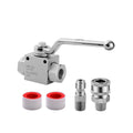 High Pressure Ball Valve Kit Quick Connect 3/8" Npt | Built Supply Co