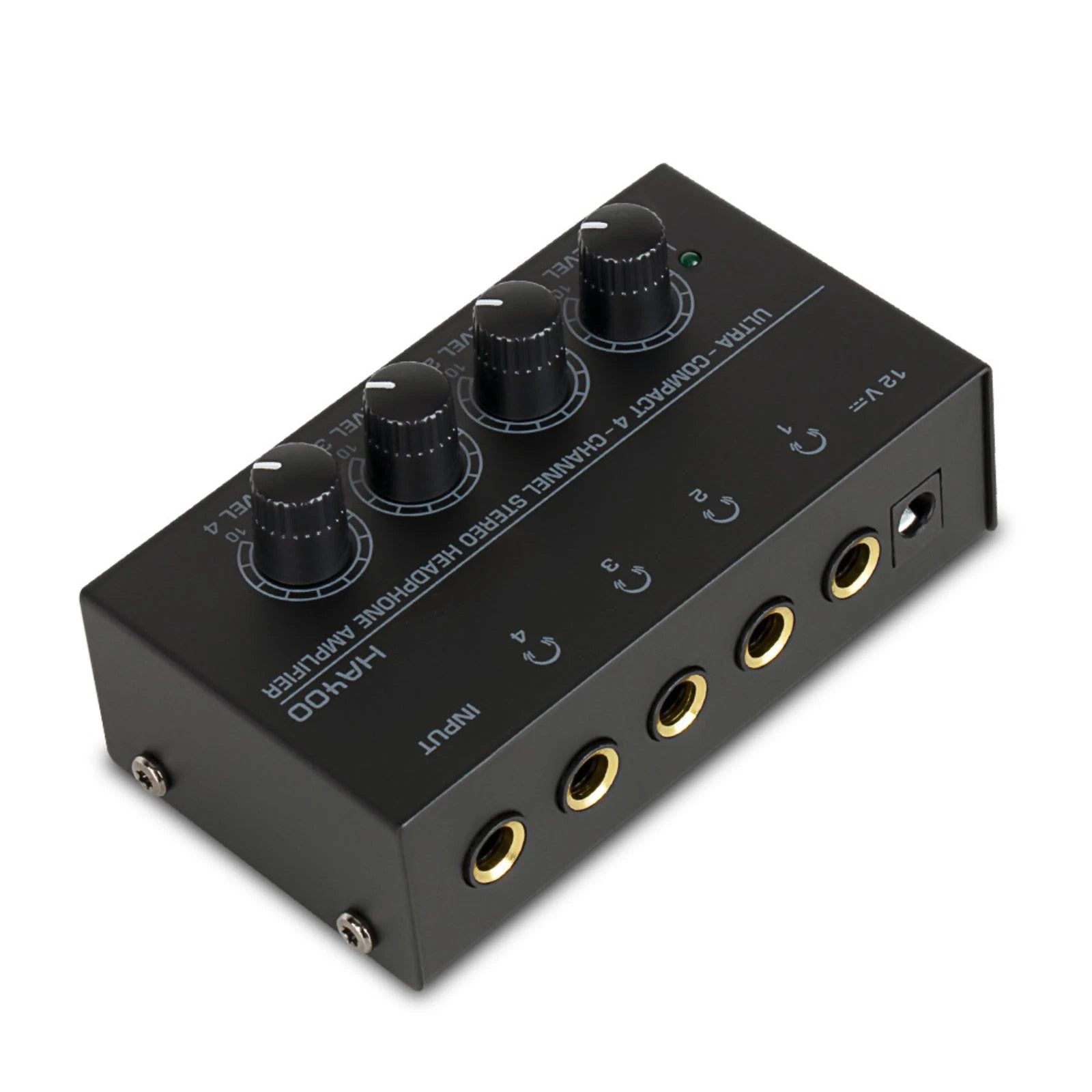 New 4 Channels Mini Stereo Metal Audio Amplifier