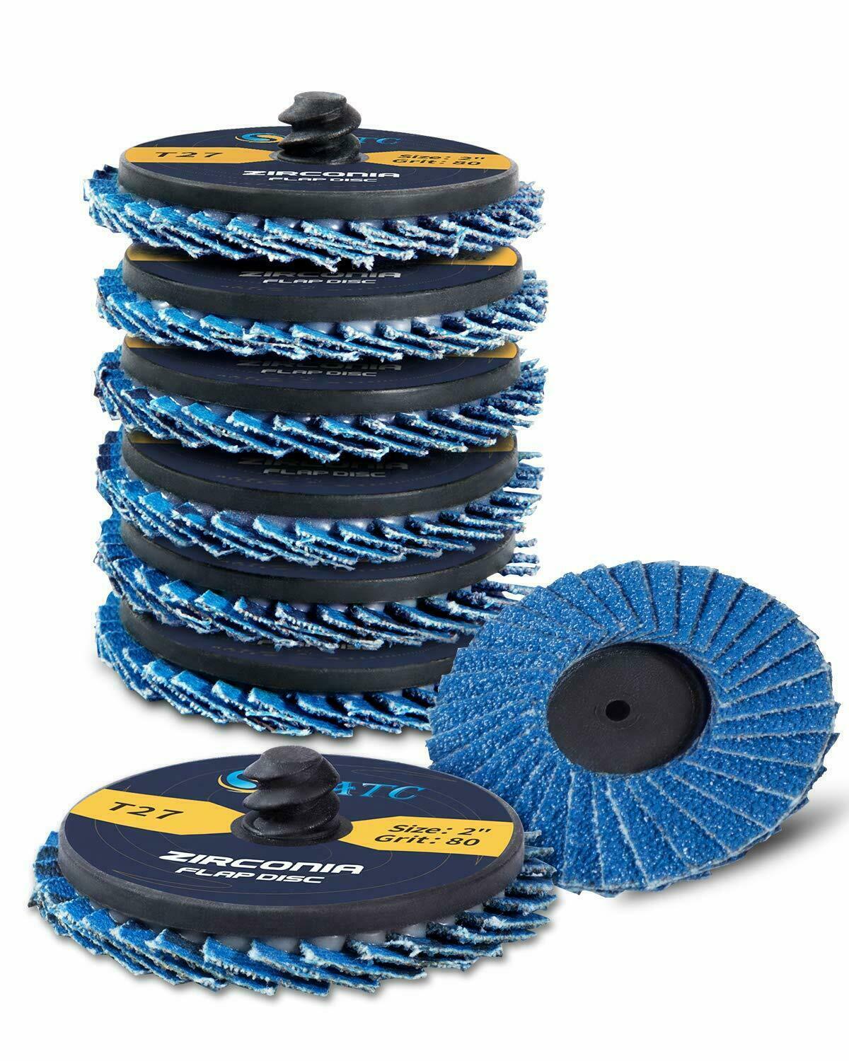 50PCS 2 in 180 Grit Abrasive Sanding Discs by Unbranded