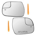 Power Heated LH&amp;RH Side View Mirror Glass For Toyota Sienna 2014 2015 2016-20