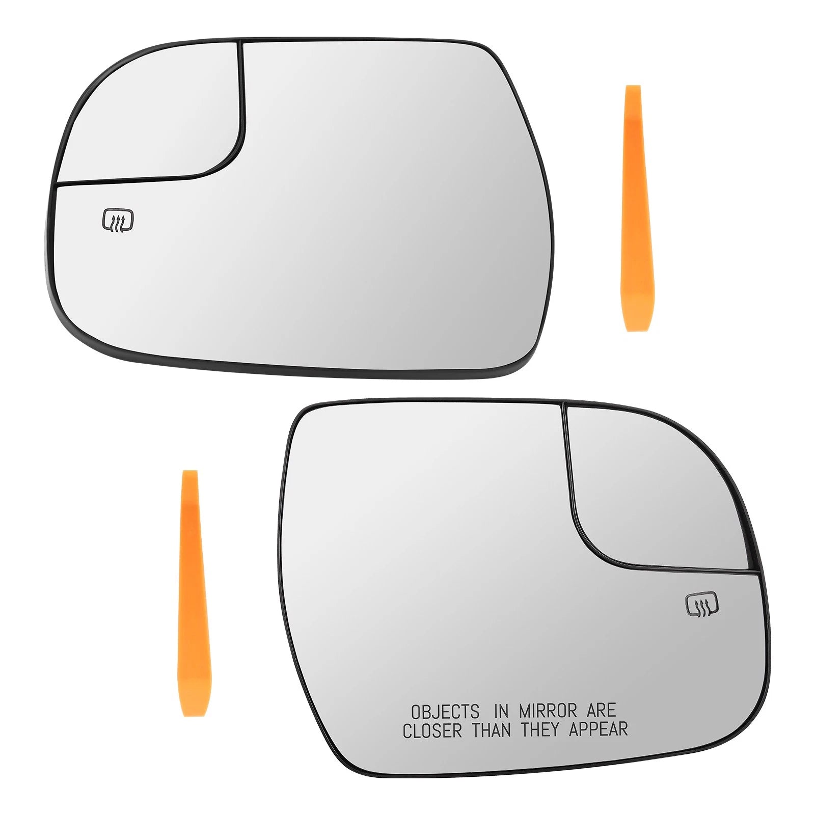 Power Heated LH&amp;RH Side View Mirror Glass For Toyota Sienna 2014 2015 2016-20