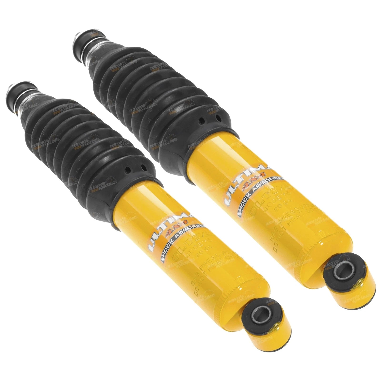 2 Front Gas Shock Absorbers For Hiace 10/89-2/05 Rzh Lh Rch12