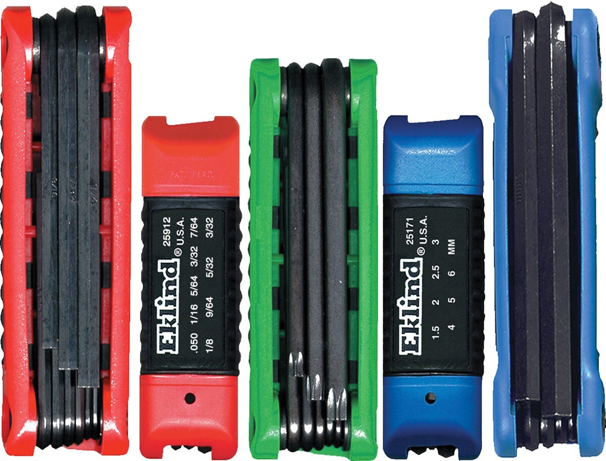 Eklind Fold Up Hex Wrench Key Set 36pc