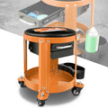5.5x 9.5x 1.75 300lbs Capacity Mechanics Roller Seats Orange Tool
