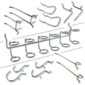50pc Peg Board Hook Tool Organizer Set
