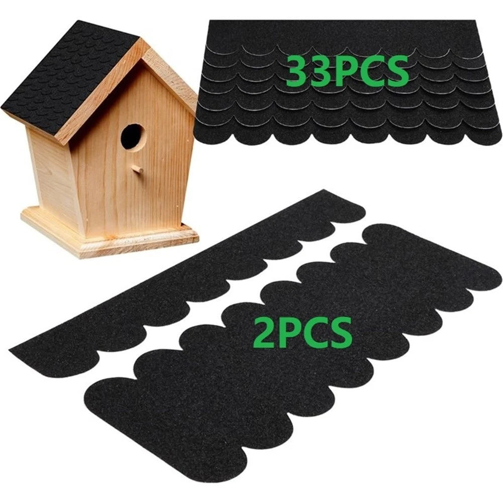 Bird For Nesting Box Roof Shingles Thick Felt With Ridge Covers
