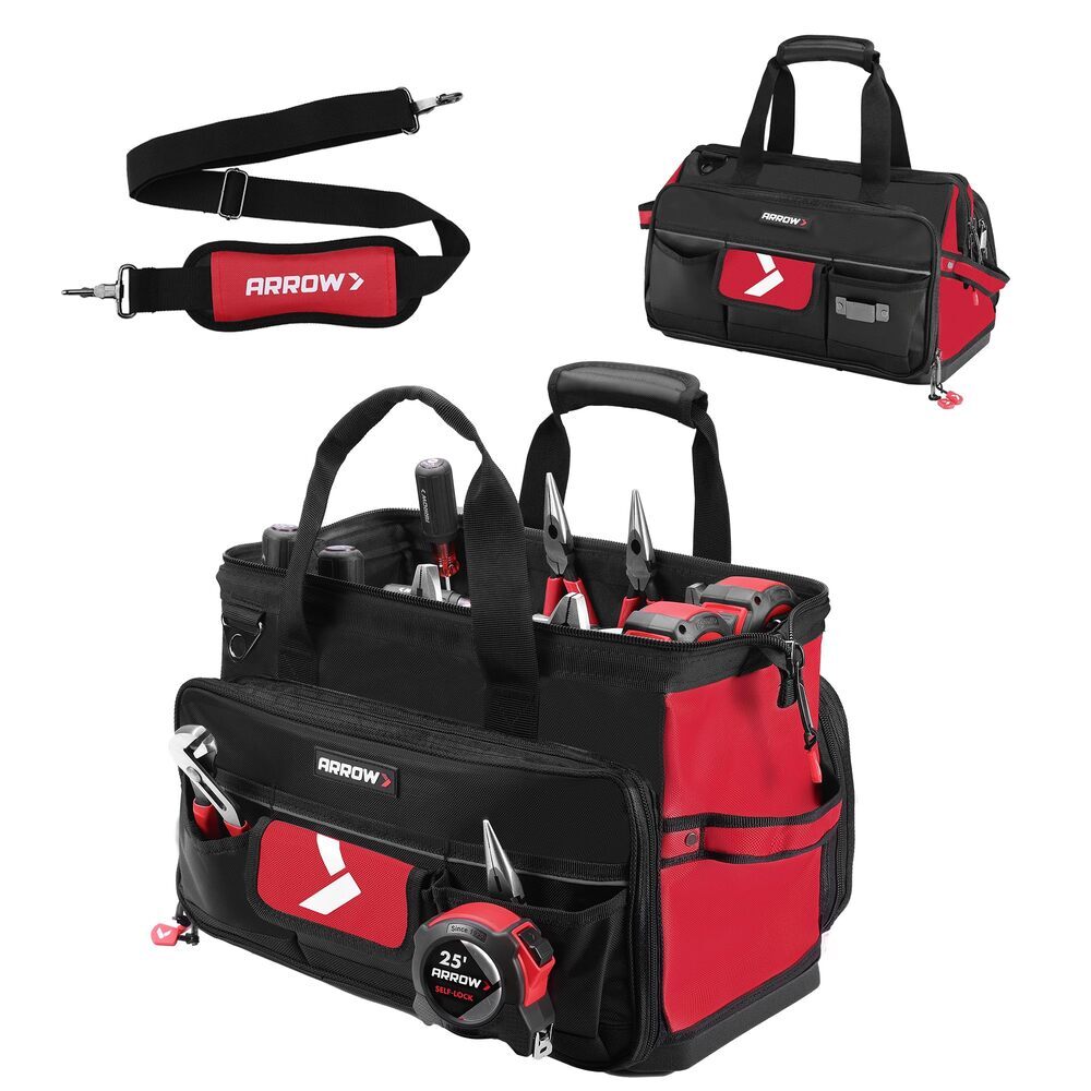ARROW 17" Heavy Duty Tool Bag with 36 Pockets