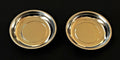 2 Cal-hawk 6" Polished Stainless Steel Magnetic Parts Tray Bolt