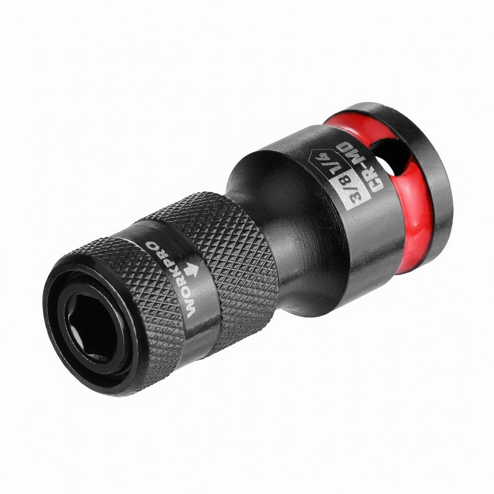 WORKPRO 3/8-Square to 1/4-in Hex Quick Release Bit Holder by WORKPRO