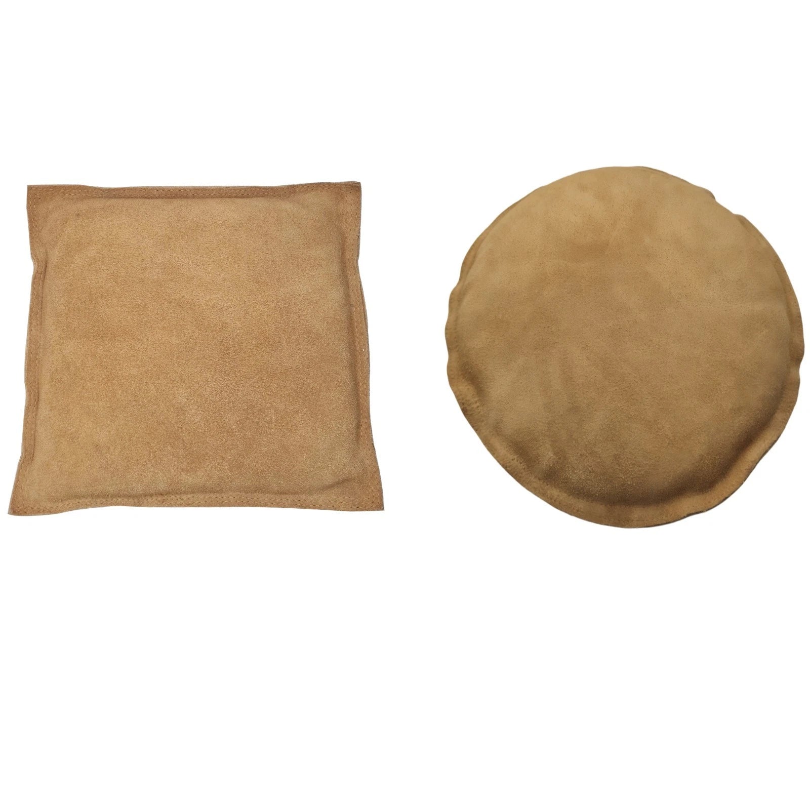 10" Round 10” Square Leather Sandbag Cushion-metal Dapping Stamp