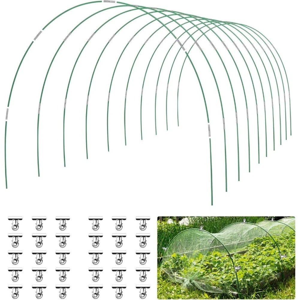 Flexible Rust Proof Greenhouse Hoop For Sturdy Plant Support In