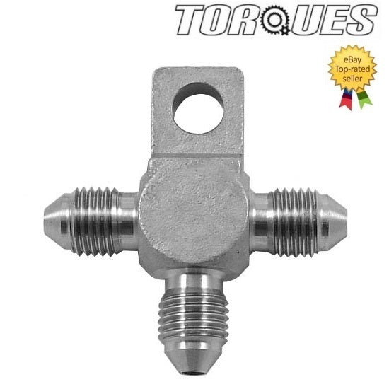 AN -3 (AN3 3AN) Male Tee Stainless Steel Hose Fitting