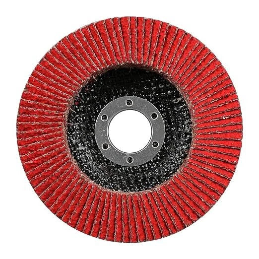 20PCS 115mm Ceramic Flap Disc 120 Grit High Performance Grinding Wheel