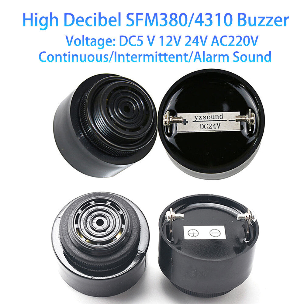 Active Piezoelectric Buzzer 3V-220V