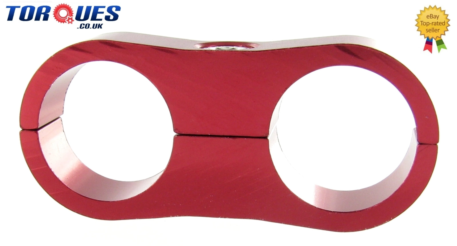 AN -12 (AN12 AN 12) 24mm Red Billet Hose Separator