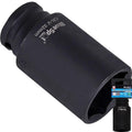BlueSpot 32mm Deep Socket Impact Hex 6 Point Single CRV Steel 1/2" Drive