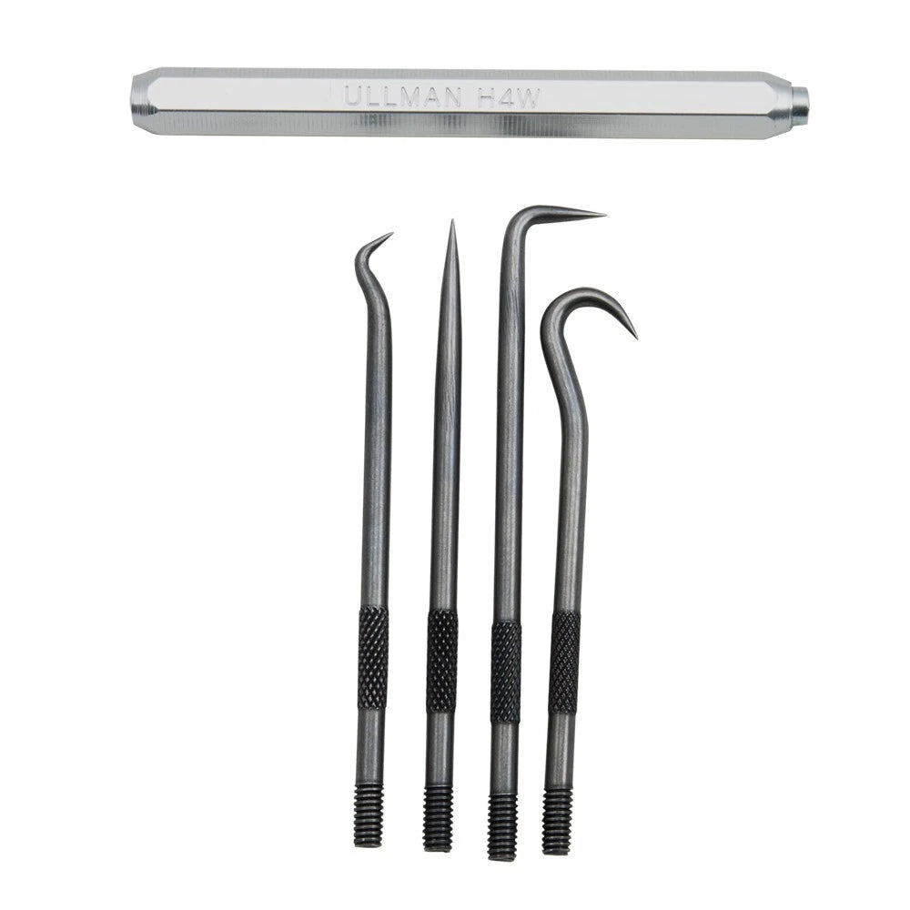 Ullman Hook And Pick Set W Handle Straight 90 Right Angle Complex Usa