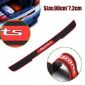 Car Accessories Rubber Door Sill Cover Scuff Plate Rear Bumper Guard