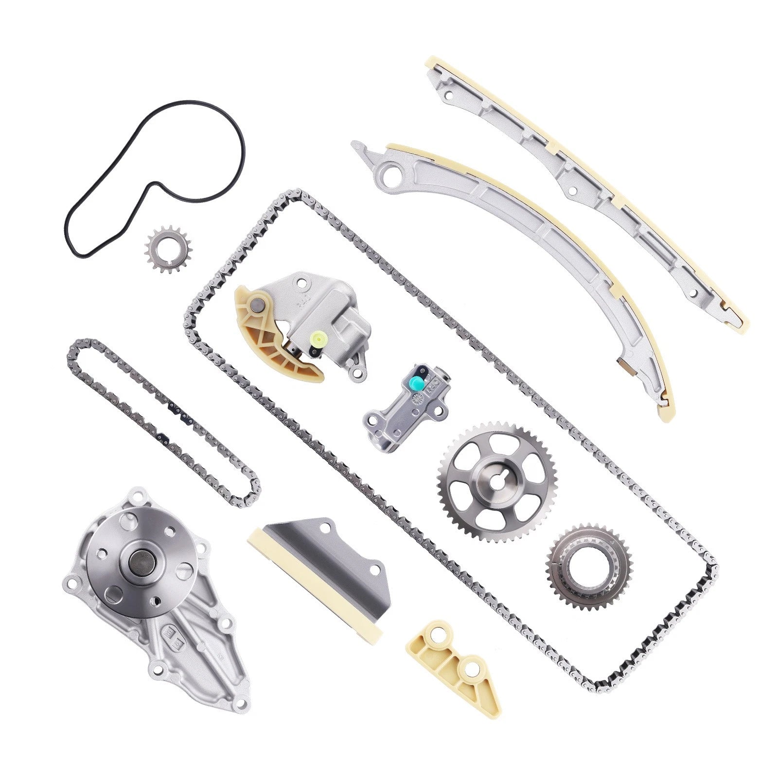 Engine Timing Chain Kit &amp; Water Pump  For Honda Accord CR-V Acura TSX  2.4L K24