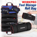 WORKPRO Roll Up Tool Bag with Detachable Tool Pouches