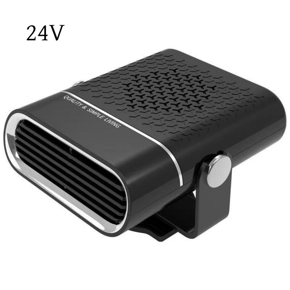 Portable 12V 24V Car Heater With Defroster And Cooling Fan 360 Degree