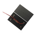 2 Pack 1w5v Panels For Diy Solar Energy Charging 3 7v5v Batteries