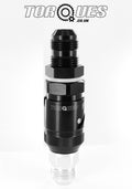 AN12 12AN Aluminium Quick Release Disconnect Dry Break Bulkhead