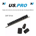 US PRO 3/8-Inch Drive IMPACT Socket Set