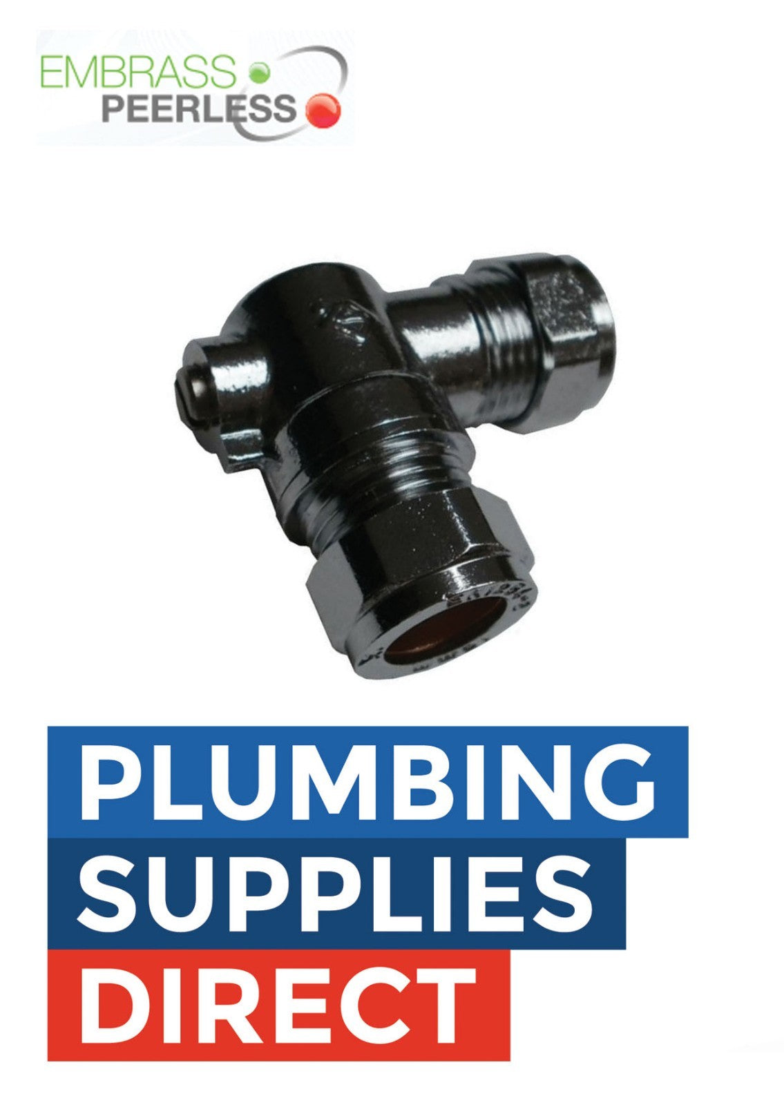 Embrass Peerless 15mm Angled Ballafix Valve