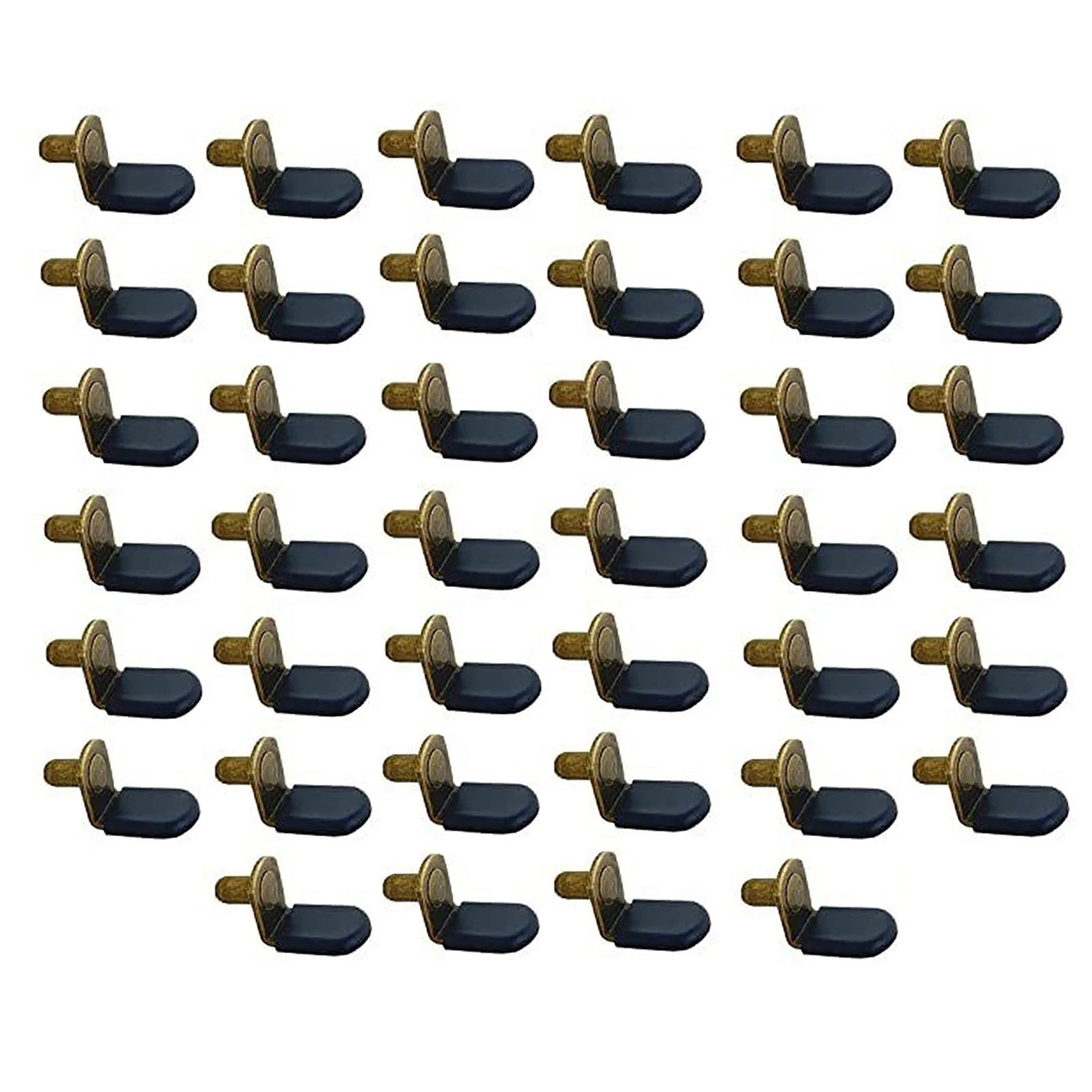 40pack Bronze L-shaped Support Pins Parts Fit For Cabinets With 1/4