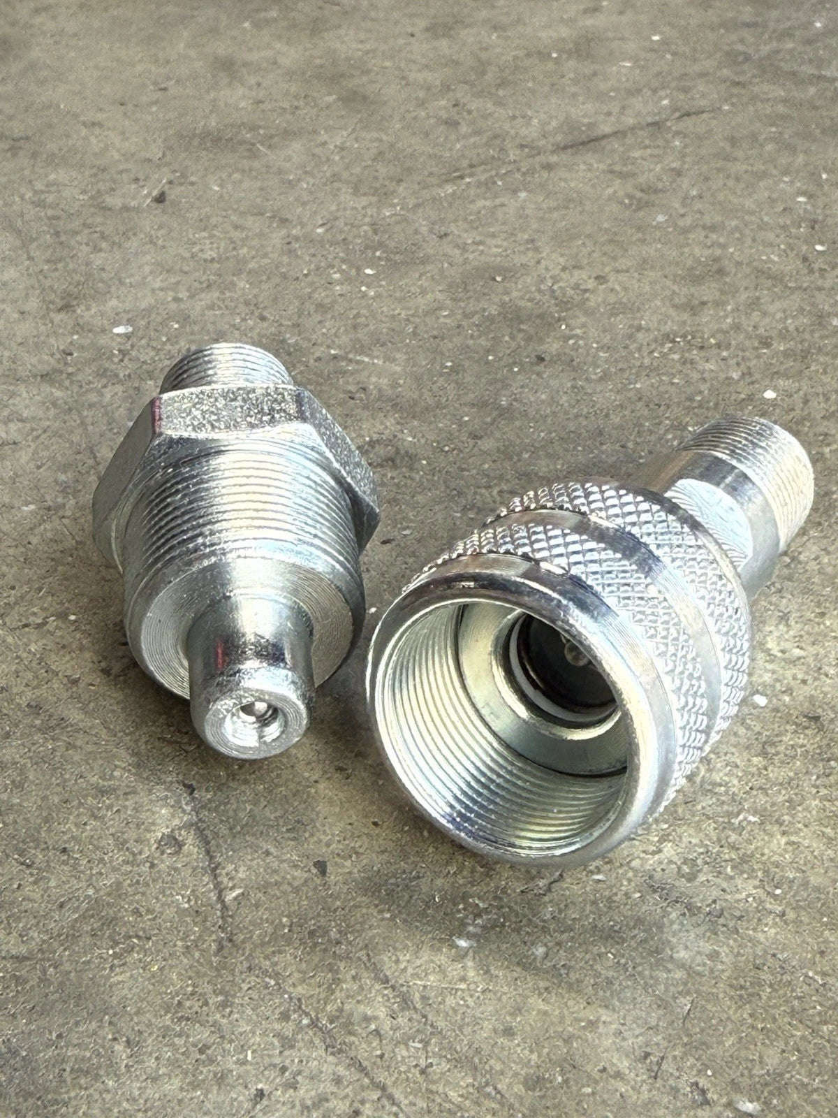 Quick Connect High Flow Hydraulic Coupler Set Kit Max 10,000PSI 3/8