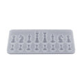 Silicone Epoxy Resin Mold Chess Diy Jewelry Making Tool Mould