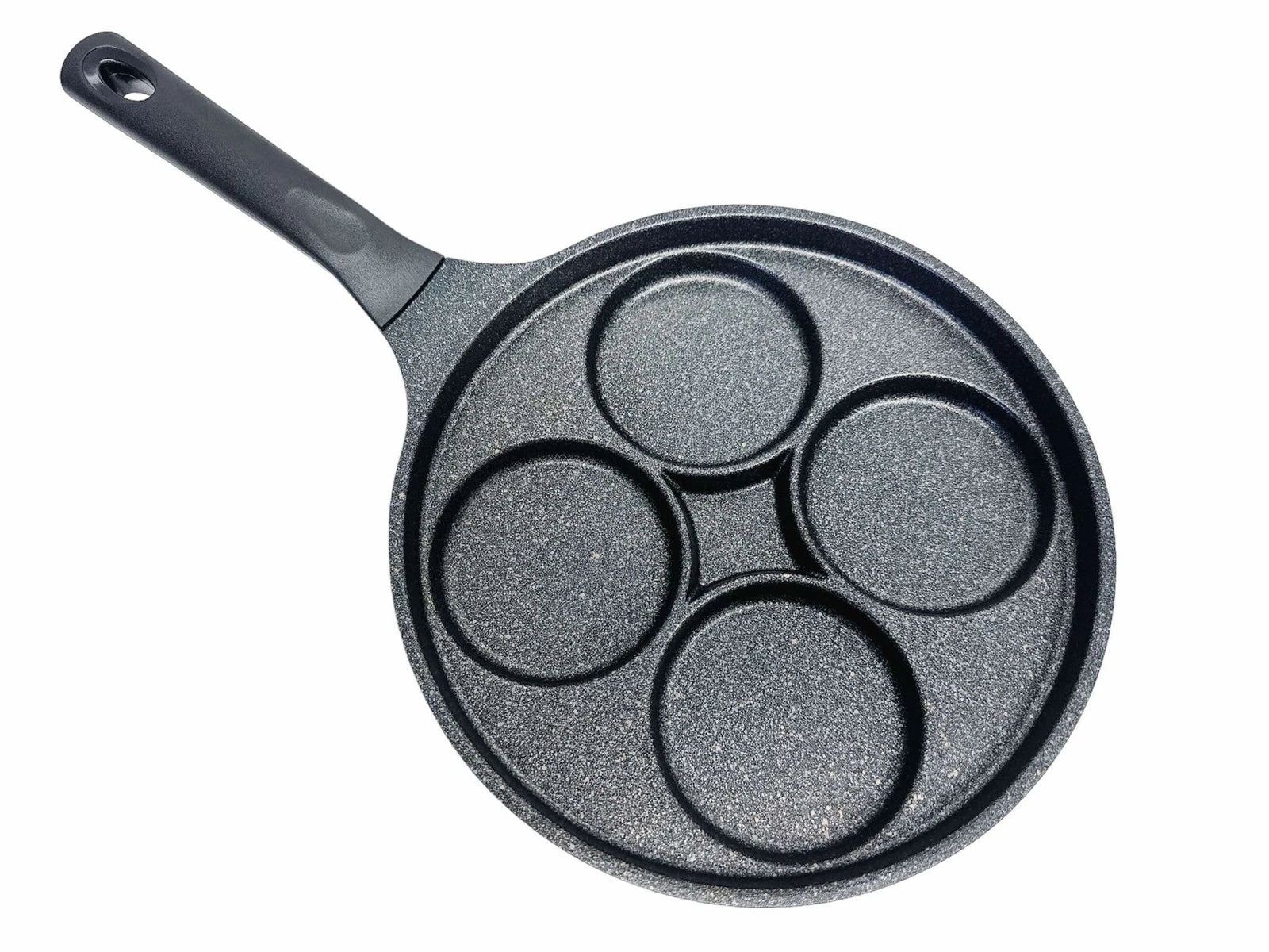 4 Cup Egg Pans Nonstick,5 Layer Marble Omelette Skillet Egg Pan, Made