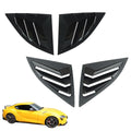 Shutter Cover Glossy Black Trim Stylish Gloss Finish Weather