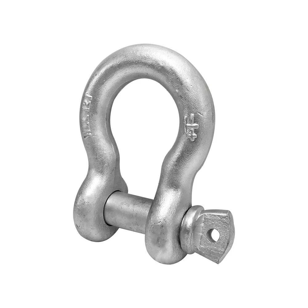 Drop Forged 24000 Lbs D Ring 1-1/4" Screw Pin Anchor Shackle